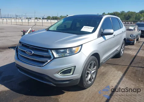 2015 Ford Edge Titanium from USA, damaged, VIN 2FMTK3K93FBB16705